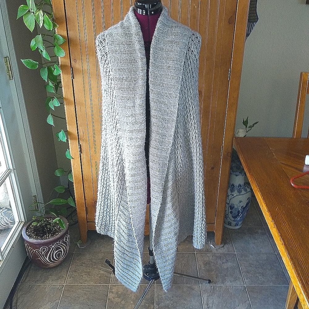 Hinge Poncho Style LoHi Sweater
